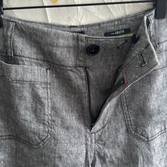 Anthropologie Maeve The Colette Linen Blend Shorts - Picture 2 of 6